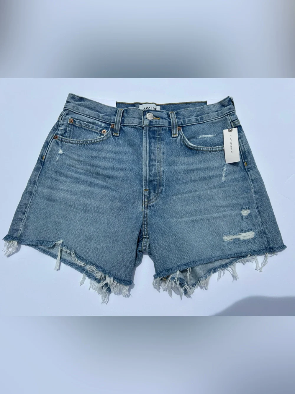 NWT🌷Agolde Parker Denim Long Shorts